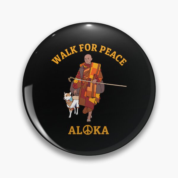 Item preview, Walk for Peace Monks with Aloka Dog designed and sold by Malosortin.