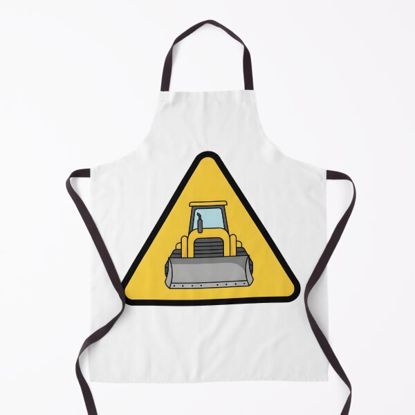 Item preview, Bulldozer Crossing Sign designed and sold by 4AGift.