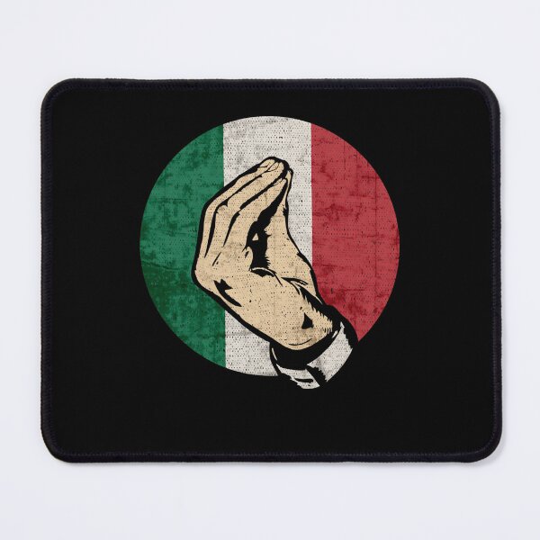Item preview, Italian Hand Gesture Sing Language Italy Flag  designed and sold by Pqstore.