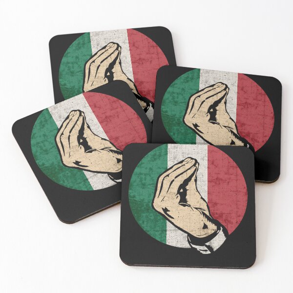 Item preview, Italian Hand Gesture Sing Language Italy Flag  designed and sold by Pqstore.