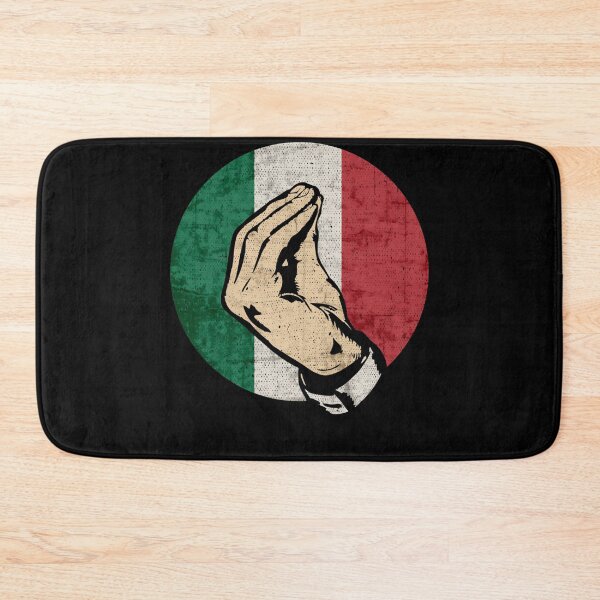 Item preview, Italian Hand Gesture Sing Language Italy Flag  designed and sold by Pqstore.