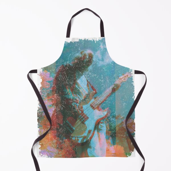 Item preview, Retro Lone Guitarist Vintage Floral Silhouette. designed and sold by Mr Lee.