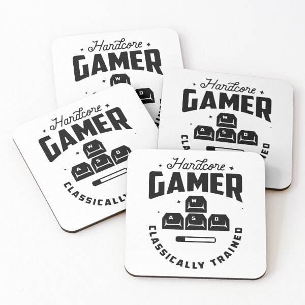 Item preview, hardcore gamer classicaly trained black designed and sold by ifulcati.