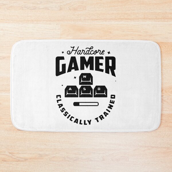Item preview, hardcore gamer classicaly trained black designed and sold by ifulcati.