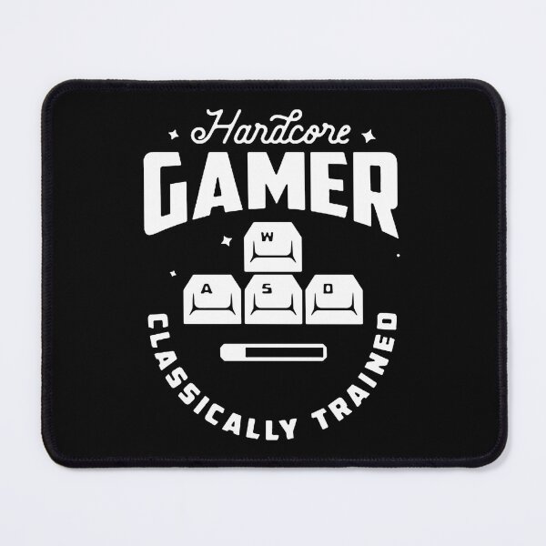 Item preview, hardcore gamer classicaly trained white designed and sold by ifulcati.