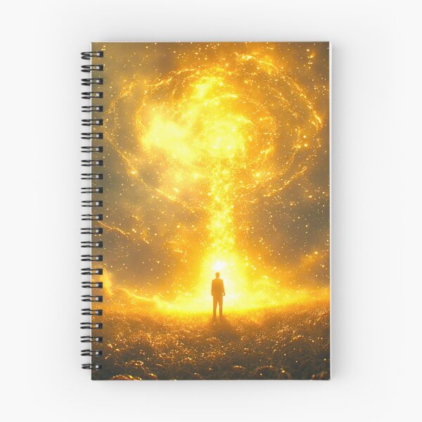 Item preview, Cinematic Art: A Wanderer Amidst Golden Aura 7 designed and sold by Gryfonarts.