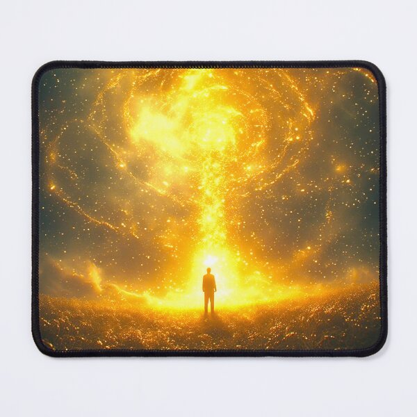Item preview, Cinematic Art: A Wanderer Amidst Golden Aura 7 designed and sold by Gryfonarts.