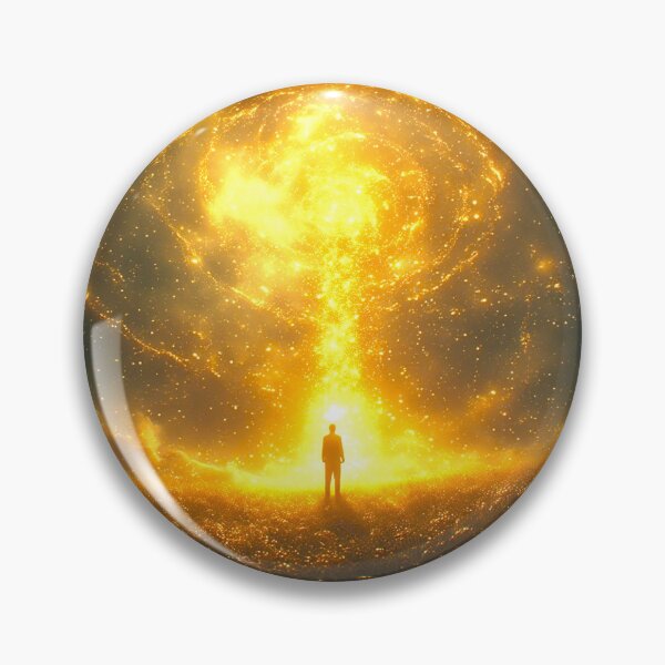 Item preview, Cinematic Art: A Wanderer Amidst Golden Aura 7 designed and sold by Gryfonarts.