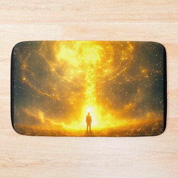 Item preview, Cinematic Art: A Wanderer Amidst Golden Aura 7 designed and sold by Gryfonarts.