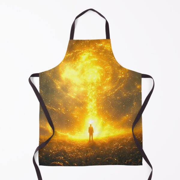 Item preview, Cinematic Art: A Wanderer Amidst Golden Aura 7 designed and sold by Gryfonarts.