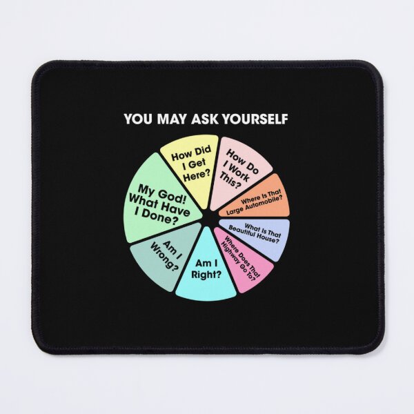 Item preview, You May Ask Yourself designed and sold by kollmanpeggy.