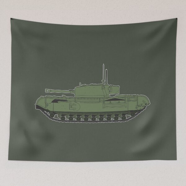 Item preview, Mad about Tanks? Meet the Churchill VII. Heavy Metal. designed and sold by FAawRay.