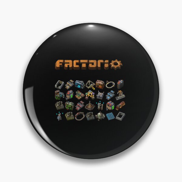 Item preview, Factorio The Factory Must Grow... designed and sold by emadeldeenhamdy.