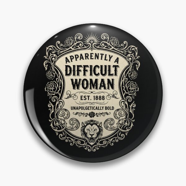 Item preview, Apparently A Difficult Woman designed and sold by PetPawfectStyle.