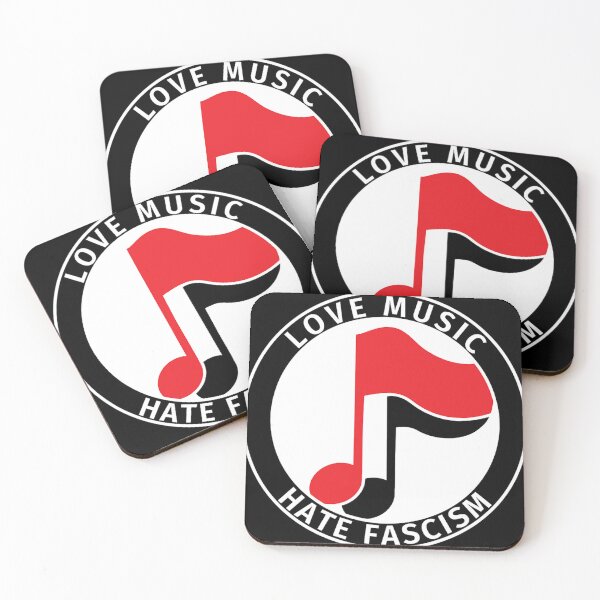 Item preview, Love Music Hate Fascism Classic  designed and sold by Liam Muhlbauer.