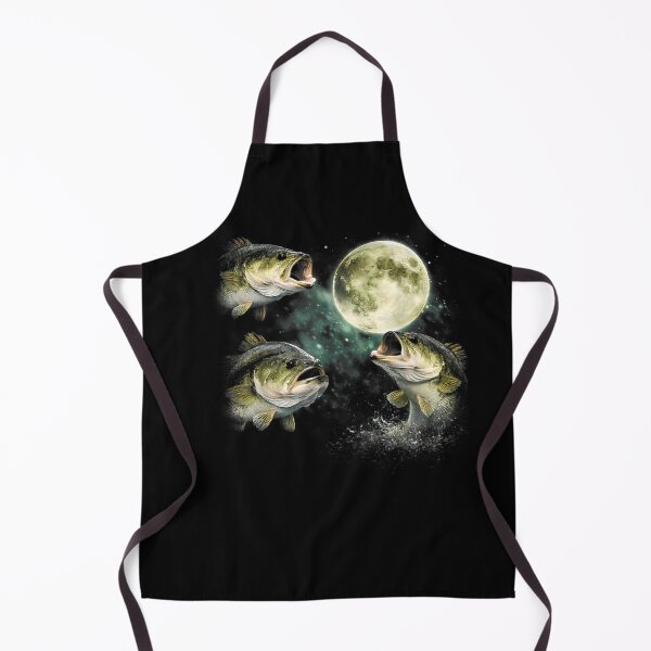 Item preview, Bass Fish Howling to The Moon designed and sold by Joneneee.