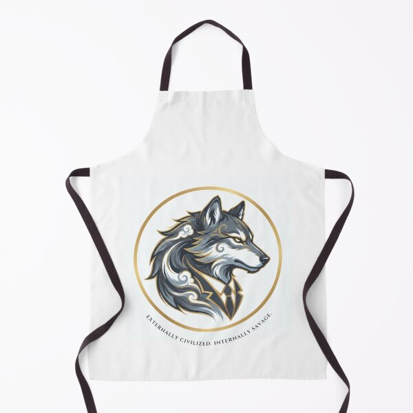 Item preview, Corporate Wolf: Externally Civilized, Internally Savage - Dark Humor Art designed and sold by Top-Tier Thinking .