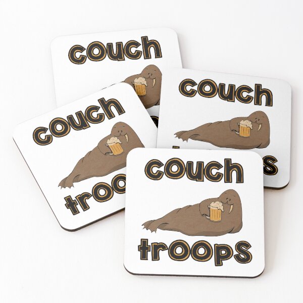 Item preview, Couch Troops designed and sold by helenacooper.
