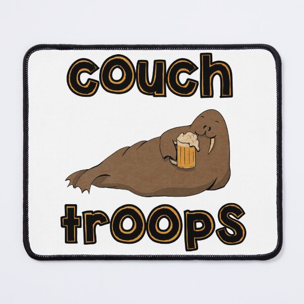 Item preview, Couch Troops designed and sold by helenacooper.