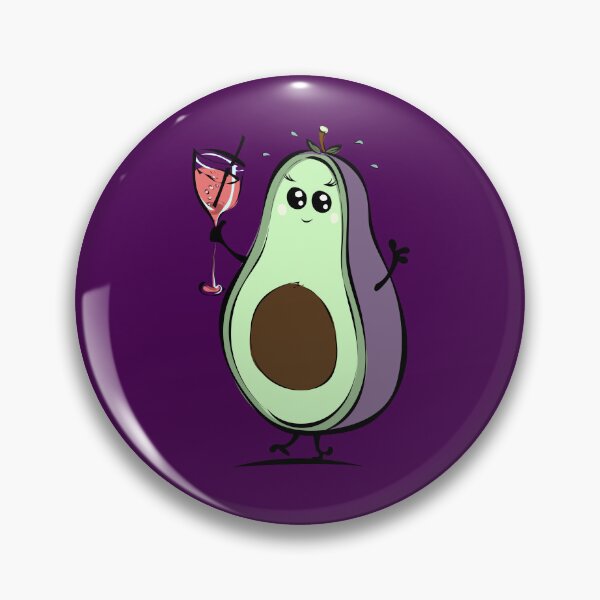 Item preview, Avocado with glass designed and sold by Flag75.