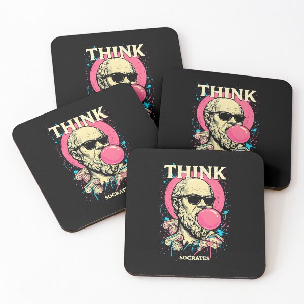 Item preview, Funny Philosophy Socrates Think Bubble Greek Philosopher designed and sold by GrandeDuc.