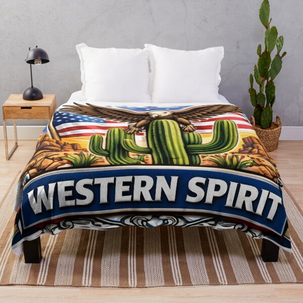 Item preview, Wild West Journey - Desert Landscape Illustration designed and sold by DrukNaStyl.