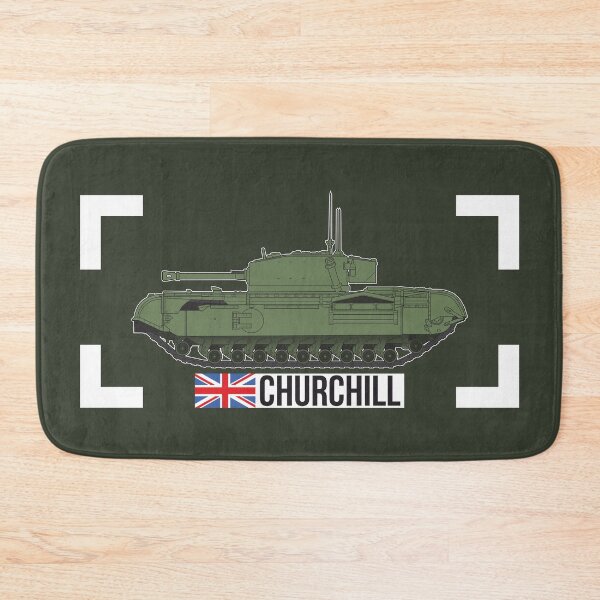 Item preview, Legendary Churchill VII tank with British flag design designed and sold by FAawRay.