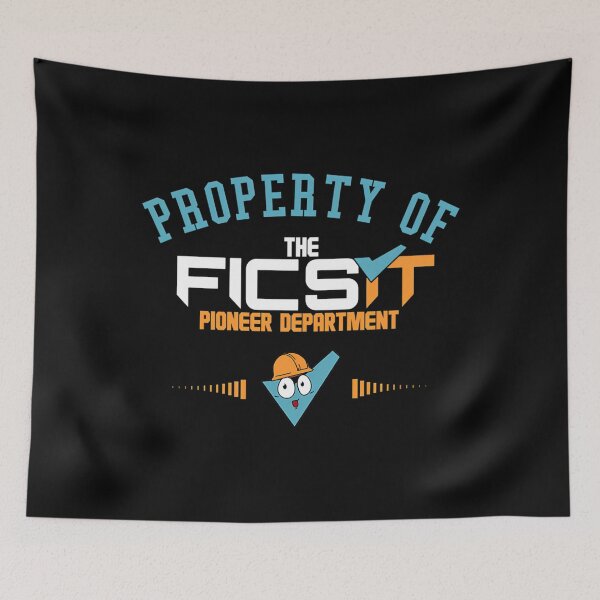 Item preview,  Property Of The Ficsit Pioneer Department designed and sold by BacoStreetwear.