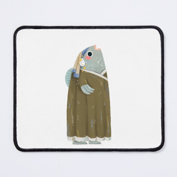 Item preview, Fish with the pearl earring designed and sold by lisasaputra.