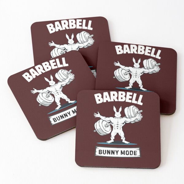 Item preview, Barbell Bunny Mode – Funny Gym Easter Workout Shirt for Weightlifters designed and sold by HOUSE OF TIST.