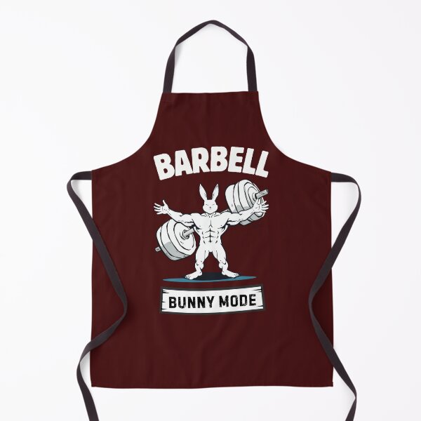 Item preview, Barbell Bunny Mode – Funny Gym Easter Workout Shirt for Weightlifters designed and sold by HOUSE OF TIST.