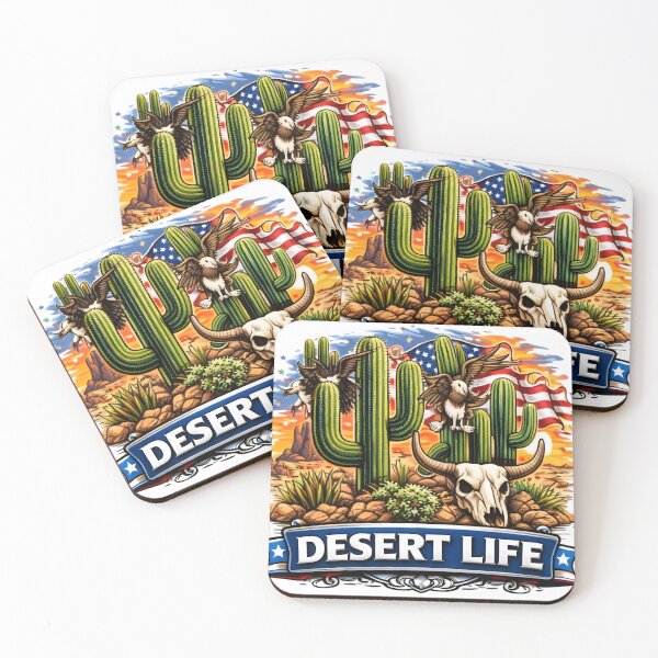 Item preview, Desert Life- Saguaro Silhouette & Mountains designed and sold by DrukNaStyl.
