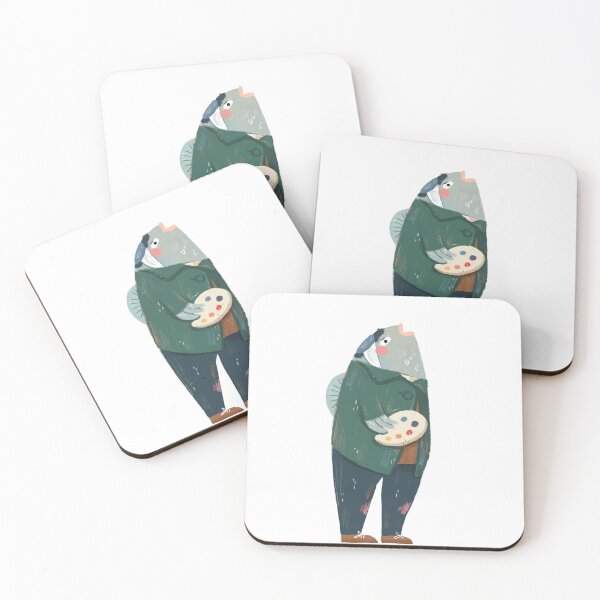 Item preview, Fish in Van Gogh style designed and sold by lisasaputra.