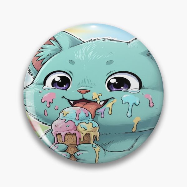 Item preview, Ice Cream Cat designed and sold by DippyStips.