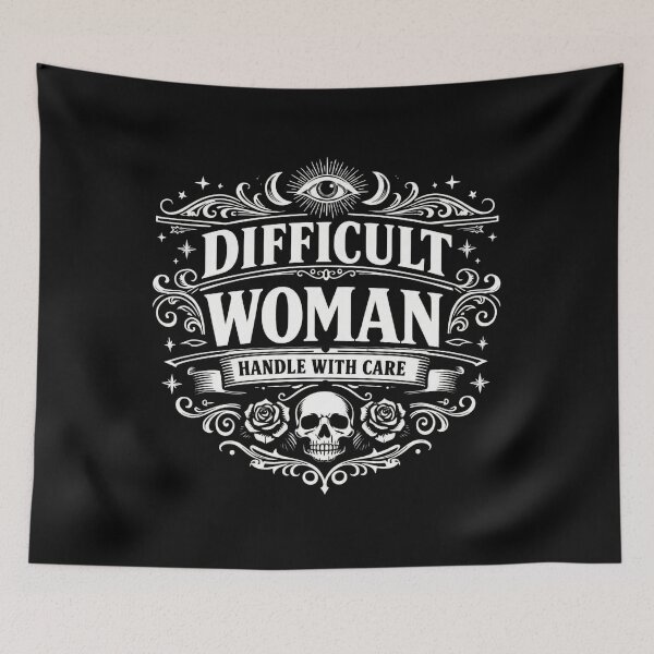 Item preview, Certified Difficult Woman Tee designed and sold by PetPawfectStyle.