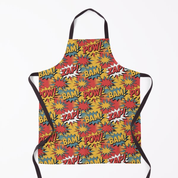 Item preview, Vibrant Comic Book POW BAM ZAP Seamless Pattern designed and sold by Midnight Veil Designs.