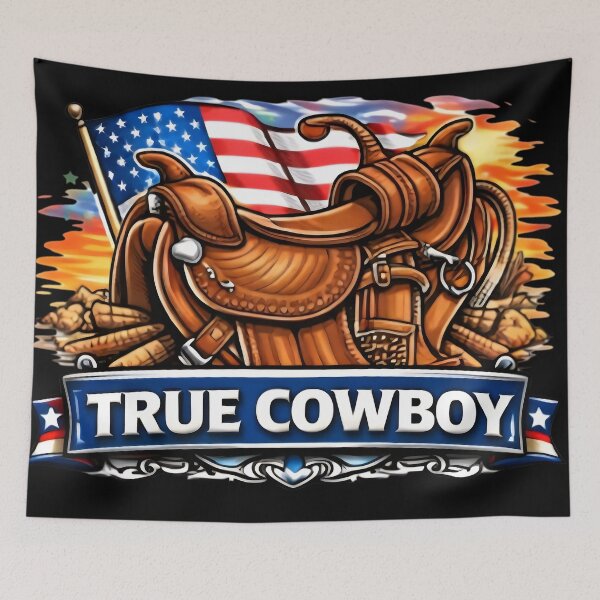 Item preview, Outlaw Spirit - Retro Western Hero Art designed and sold by DrukNaStyl.