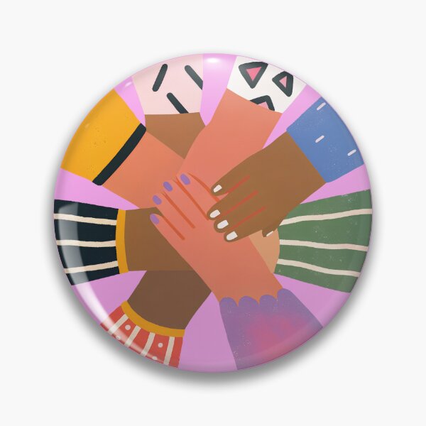 Item preview, Unity And Diversity Hands Modern Illustration designed and sold by Kunst&Kontrast.