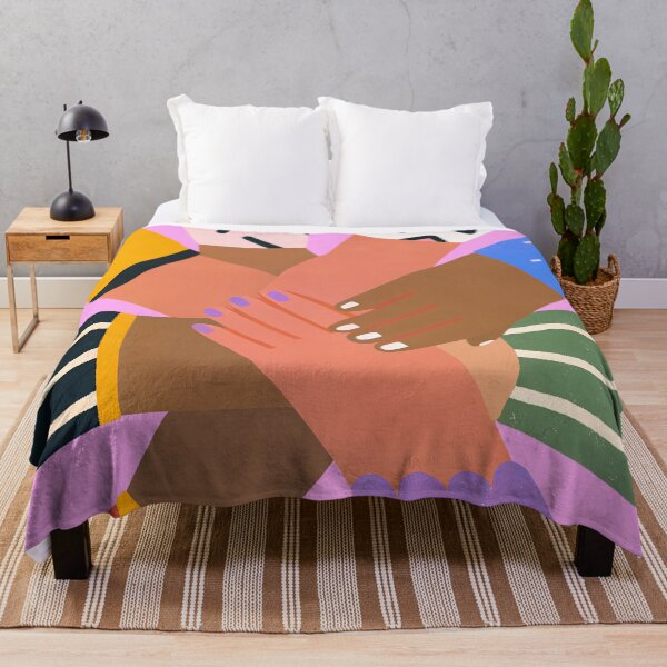 Item preview, Unity And Diversity Hands Modern Illustration designed and sold by Kunst&Kontrast.