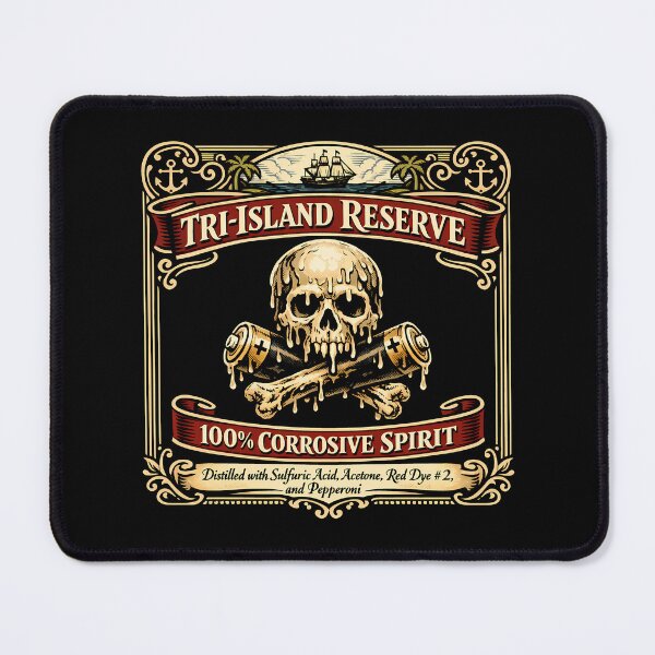 Item preview, Tri-Island Reserve Corrosive Pirate Beverage Label designed and sold by agearb.