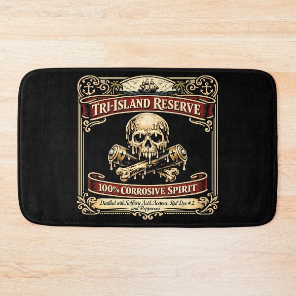 Item preview, Tri-Island Reserve Corrosive Pirate Beverage Label designed and sold by agearb.
