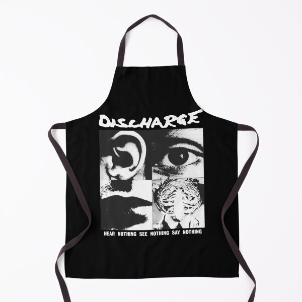 Item preview, Discharge Hear Nothing See Nothing Say Nothing designed and sold by LaraHrms.