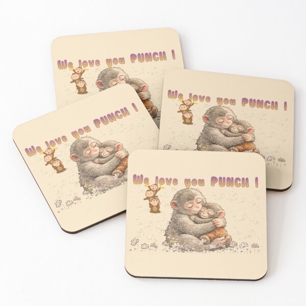 Item preview, Sometimes Family Is the One You Meet Along the Way Cute Monkey Hug Shirt designed and sold by AlienTechs.