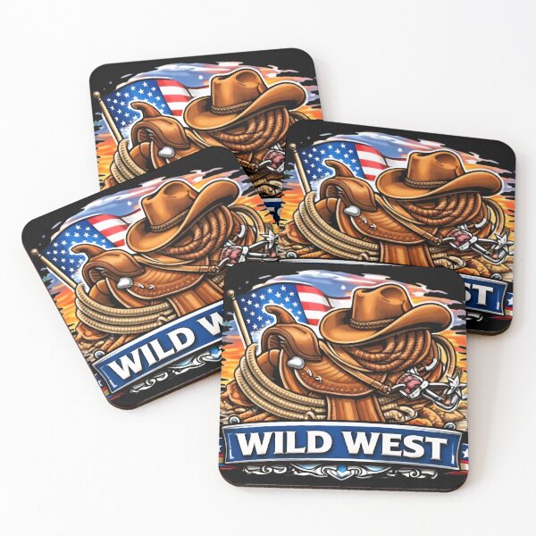 Item preview, Wild West Legend - Vintage Cowboy Silhouette designed and sold by DrukNaStyl.