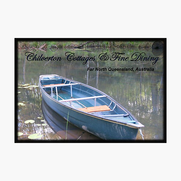 Chilverton Cottages & Fine Dining - Blue Photographic Print