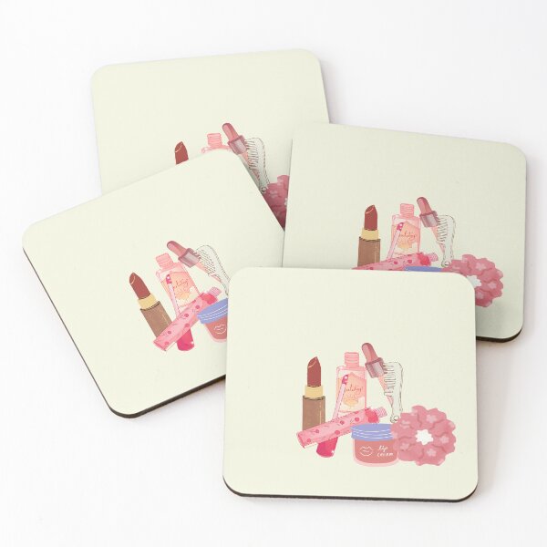 Item preview, Aesthetic Makeup Essentials Bundle | Cute Skincare & Self-Care Beauty Art designed and sold by Akira Design Store.