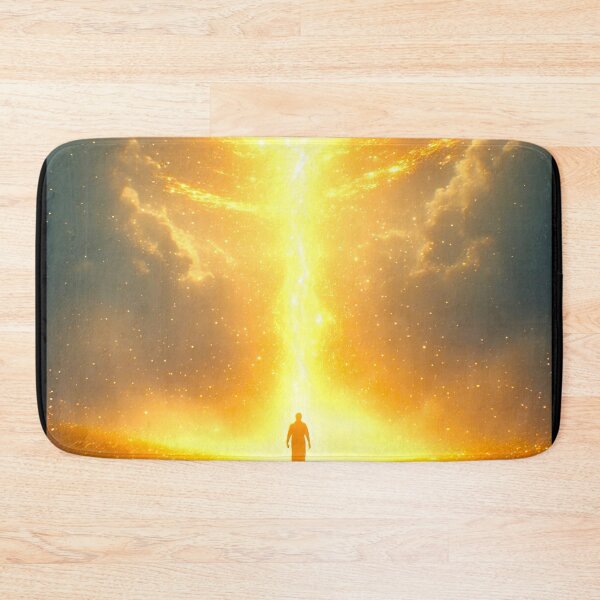 Item preview, Cinematic Art: A Wanderer Amidst Golden Aura 8 designed and sold by Gryfonarts.