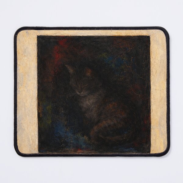 Item preview, Black Cat Square (Suprematist Presence, 1915) designed and sold by Ocelot-T.