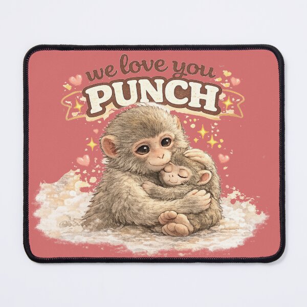 Item preview, We Love You Punch Sticker Another Mamma and Punch Hug designed and sold by AlienTechs.