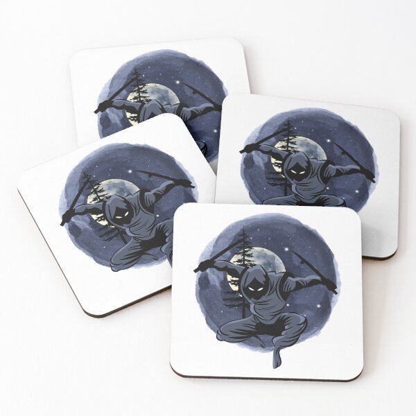 Item preview, Shadow Ninja Under Full Moon designed and sold by yuki-hana.